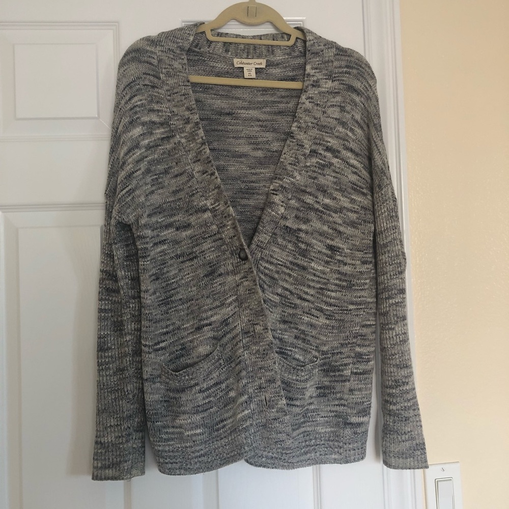 Coldwater Creek Long Sweater Cardigan